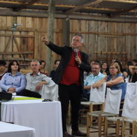 A Aula Inaugural ocorreu no dia 17 de novembro e teve como convidado o professor Dejalma Cremonese. O evento reuniu professores, estudantes do Ensino Médio e acadêmicos do polo.