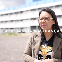 Após 15 anos sem estudar, a Noeli encontrou no Polo UAB de Palmeira das Missões a oportunidade tão sonhada: cursar o ensino superior e trabalhar com educação infantil. Conheça a história da Noeli neste episódio da série 'Da Distância à Mudança'.